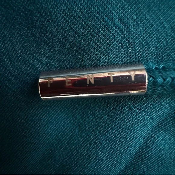 Savage X Fenty Hooded Jumpsuit Hunter Green Teal One Piece Cotton Size 3X - Picture 10 of 14